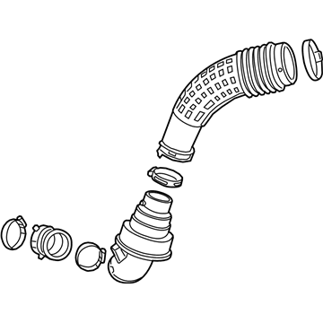 GM 84260088 Rear Duct
