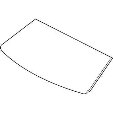 Lexus 56111-48060-8N Glass, Windshield