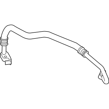 BMW 17-22-7-567-207 Engine Oil Cooler Pipe, Flow