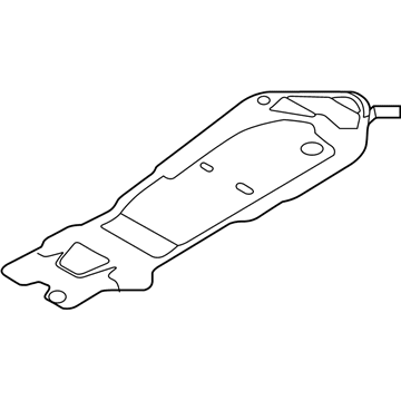 Infiniti 74811-1MG0C Cover-Engine, Rear