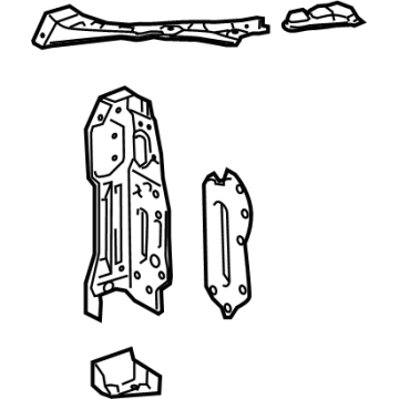 Lexus 53202-53053 Support Sub-Assy, Radiator