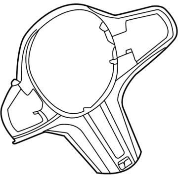 BMW 32-30-8-094-047 DECOR TRIM COVER, STEERING W
