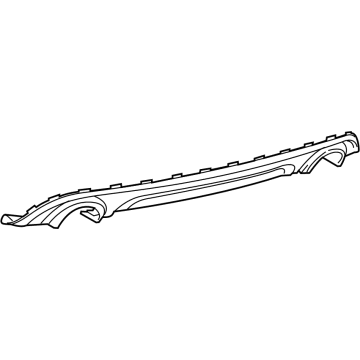 Mopar 68421851AA VALANCE-Rear