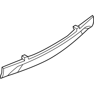 Infiniti 85090-4AP0A Absorber Assy-Energy, Rear Bumper