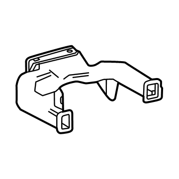 Toyota 58861-0C050 DUCT, CONSOLE BOX, N