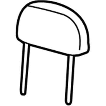 Ford 1L2Z-78611A08-HAD Headrest