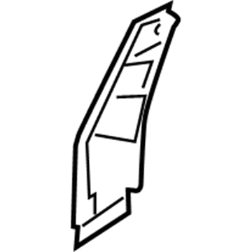 Nissan G6716-1LAMA Extension-Rear Wheel House Outer, RH
