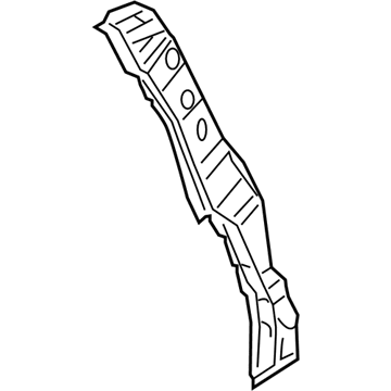 Infiniti 77644-1LA0A Reinforce-BACKPILLAR, RH