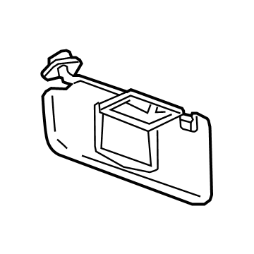 GM 42751378 Sunvisor