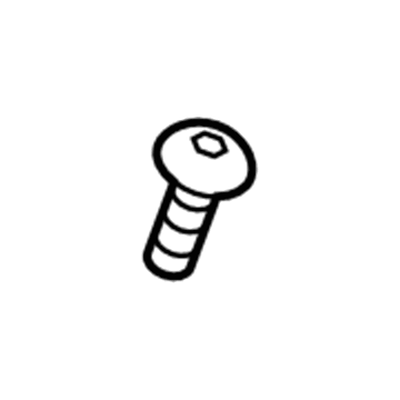 Honda 93600-04008-0A Screw, Flat (4X8)