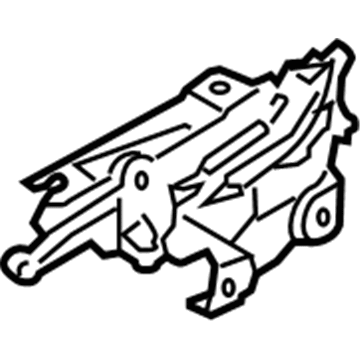 BMW 41-00-7-438-919 Left Engine Hood Hinge