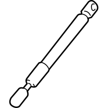 BMW 51-23-7-351-356 Gas-Filled Strut, Engine-Compartment Lid