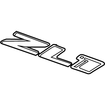 GM 22830719 Nameplate