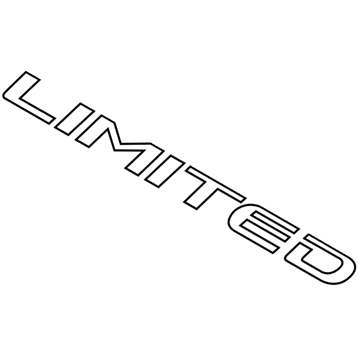 Hyundai 86331-3V060 Limited Emblem