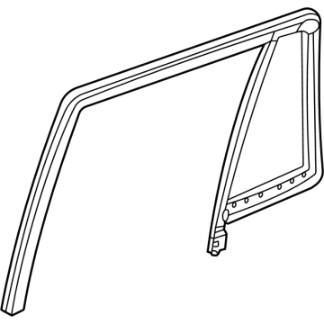 GM 84940692 Fixed Glass