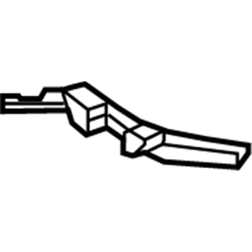 Lexus 53629-60090 Cover, Hood Lock Control Cable