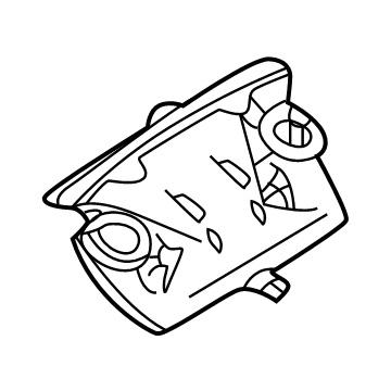 Infiniti 27800-5NA0A Nozzle-Defrostor