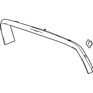 GM 84299960 Upper Gate Trim