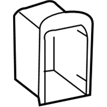Mopar 5109152AC Bracket-Bumper Bracket