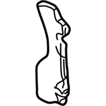 BMW 41-21-8-208-264 Moulded Part For Entrance Centre