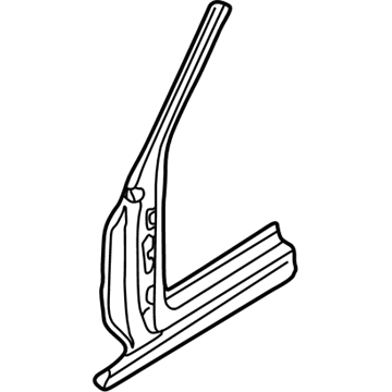 BMW 41-21-8-228-227 Column A Exterior, Left