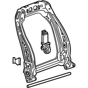 GM 13511673 Seat Back Frame