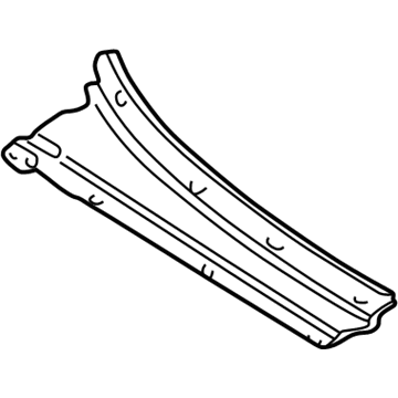 Ford YL8Z-78022A68-AAA Cowl Grille