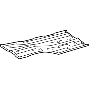 Lexus 58111-53020 Pan, Front Floor, RH