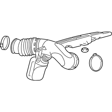 GM 15901934 Rear Duct
