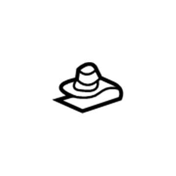 GM 11515638 Filler Nut