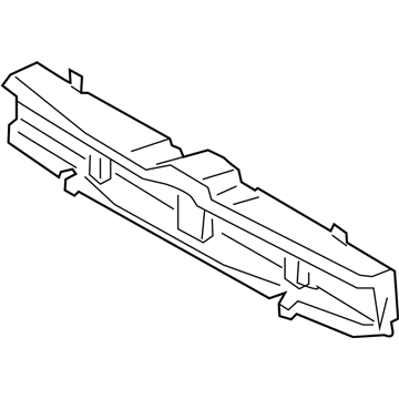 BMW 51-74-5-A22-C64 AIR DUCT WITH AIR FLAP CONTR