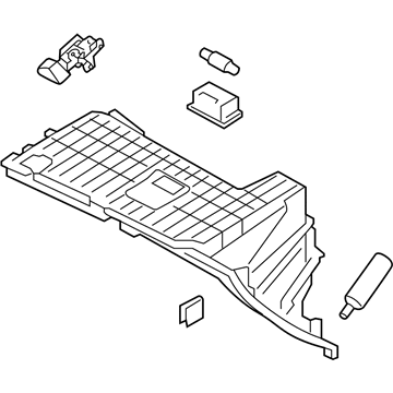 Kia 84540A7000WK Cover Assembly-Glove Box