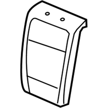BMW 52-20-2-996-142 Right Backrest Upholstery