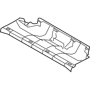 BMW 52-20-6-984-869 Seat Pan