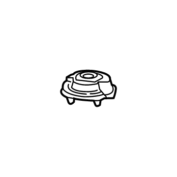 Acura 52748-TJB-A02 Rubber, Rear Spg Mt