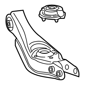 Acura 52350-TJB-A01 Arm Complete , Rear B R