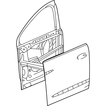 GM 84767045 Door Shell