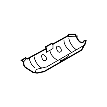 Ford 9U9Z-5E258-B Converter Shield