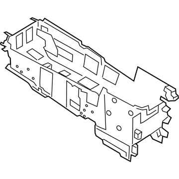 Ford LB5Z-78044B90-A Console Base