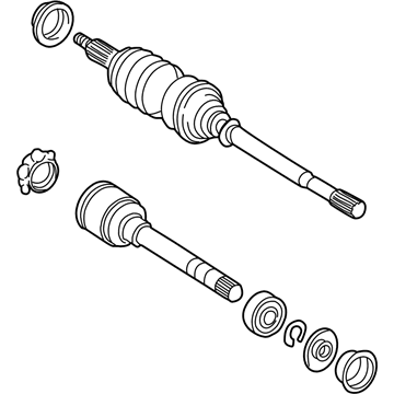 Toyota 43420-06262 Axle Assembly