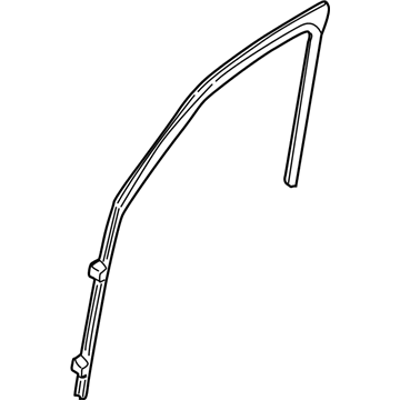 Ford YL8Z-7821547-BAA Run Channel