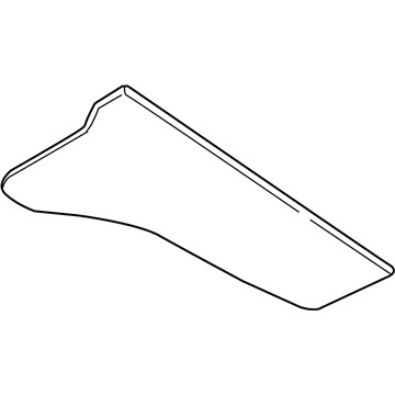 BMW 51-16-9-394-308 Rubber Insert, Glove Box