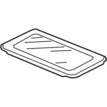 Honda 70200-SXS-A02 Glass Assembly, Roof