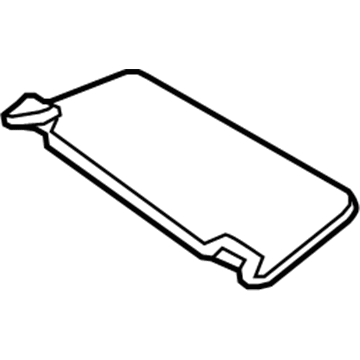 Toyota 74310-52890-B0 Sunvisor