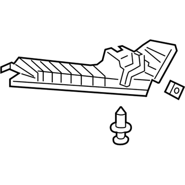 Ford HL3Z-17C947-F Trim Support