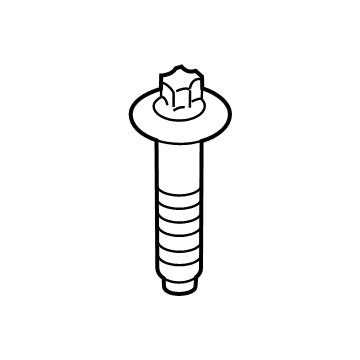 BMW 07-12-9-908-650 Torx Screw, Self-Tapping
