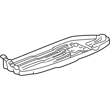 Toyota 77161-35220 Lower Shield
