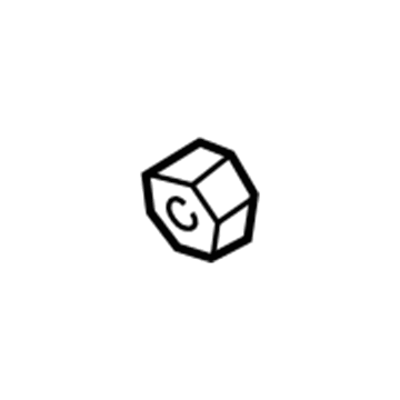Nissan 01225-0001C Nut