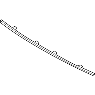 BMW 51-11-8-077-610 PRESSURE LIP, FRONT