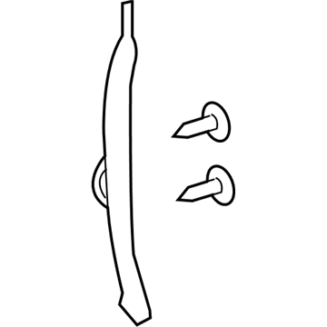 Lexus 53827-60020 Protector, Front Fender Side Panel, RH